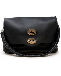 Zanellato - 068090-1130000-Z0001 Postina Piuma Chain Leather Bag - Lyst