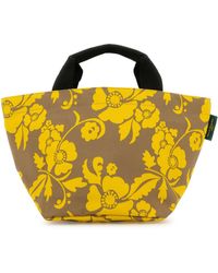 Herve Chapelier - Printed Canvas 1027F Shopping Bag - Lyst