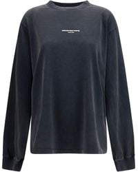 Alexander Wang - Long-Sleeve Logo T-Shirt - Lyst