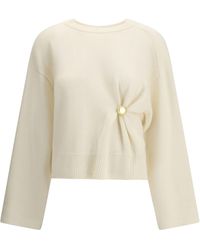 Loulou de Saison - Draped Sweater - Lyst