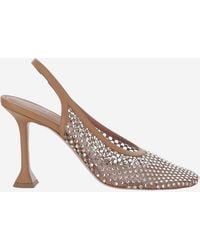 AMINA MUADDI - Pumps Dolly Crystal - Lyst