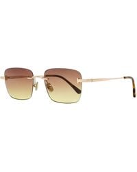 Tom Ford - Jake-02 Sunglasses Tf1354 28Z-Havana 54Mm Metal/Plastic (Acetate) - Lyst