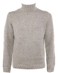 Aspesi - Wool Blend Turtleneck Sweater - Lyst