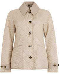 Burberry - Shirt Collar Jacket Polyamide - Lyst