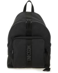 Moschino - Backpack With Logo - Lyst