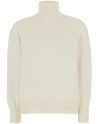 Fabiana Filippi - Fabiana Filippi Ribbed Virgin Wool Sweater - Lyst