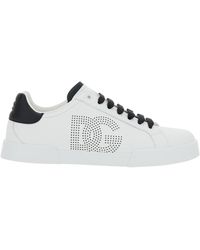 Dolce & Gabbana - Sports Shoes With Logo - Lyst