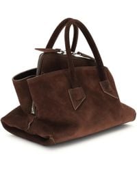 The Attico - La Passeggiata Mini Handbag Calf Leather Bos Taurus Shoulder Bags - Lyst