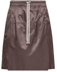 Moncler - X Rick Owens Draped-Panel Skorts - Lyst