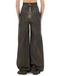 Rick Owens - Denim Pants Cotton Trousers - Lyst