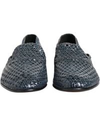 Dolce & Gabbana - Woven Leather Loafers - Lyst