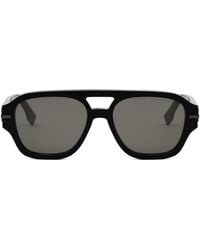 Fendi - Square Frame Sunglasses - Lyst