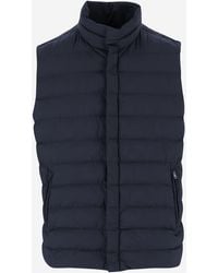 Herno - Padded Nylon Vest - Lyst