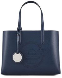 Armani Jeans Handbag in Blue | Lyst