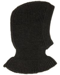 Lemaire - Wool And Alpaca Blend Hood Acrylic Hat - Lyst