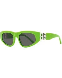 Balenciaga - Cateye Sunglasses Bb0095S 009 53Mm Plastic (Acetate) - Lyst