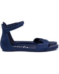 Pedro Garcia - Jela Suede Sandal With Strap - Lyst