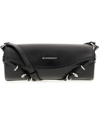 Givenchy - Leather Medium Voyou Crossbody Bag - Lyst