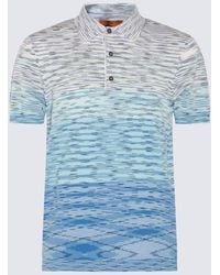 Missoni - Multicolour Cotton Polo Shirt - Lyst