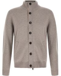 Brioni - Brioni Cashmere Cardigan - Lyst