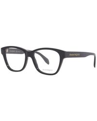 McQueen - Eyeglasses Square Full Rim, - Frame And Clear Demo Lens Am0306O004 - Lyst