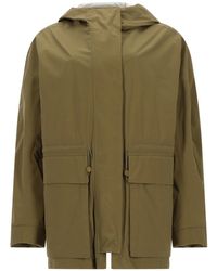 Laminar - Short Parka Polyamide Jacket - Lyst