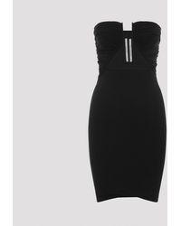 Rick Owens - Prong Jersey Mini Dress - Lyst