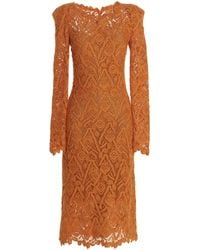 Ermanno Scervino - Macramé Lace Dress - Lyst