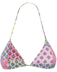 Mc2 Saint Barth - Bikini Top Leah Radical Patch - Lyst