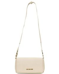 Love Moschino - Beige Polyethylene Handbag - Lyst