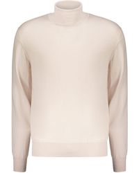 Herno - Virgin Wool Turtleneck Sweater - Lyst