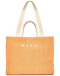 Marni - Basket Raffia Large Tote Bag - Lyst
