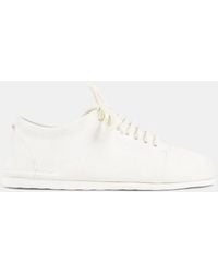 Marsèll - Derby Sancrespella Long Hair Leather Rubber Sole Flat Shoes - Lyst