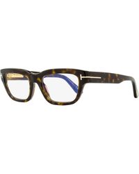 Tom Ford - Block Rectangular Eyeglasses Tf6045-B 052 52Mm Ft6045 Plastic (Acetate) - Lyst