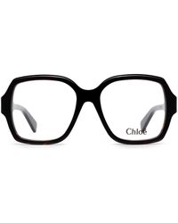 Chloé - Ch0155o Dark Havana Glasses - Lyst