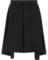 Comme des Garçons - Wool Bermuda Shorts - Lyst