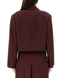 Acne Studios - Wool-Blend Jacket Polyester - Lyst