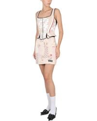 Marine Serre - Mini Boutis Skirt Cotton - Lyst