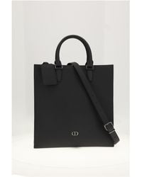 Dior - Shopper Bag Cd Icon Leather Calf - Lyst