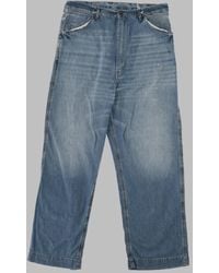 Maison Margiela - Wide-Leg Jeans Cotton Trousers - Lyst