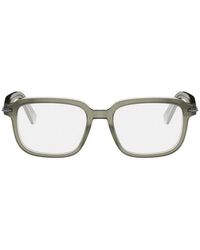 Dior - Dior Diorblacksuito S26I 6400 Verde Lucido Glasses - Lyst