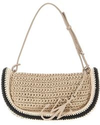 JW Anderson - Cappuccino Raffia Bumper-15 Shoulder Bag - Lyst