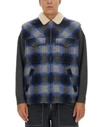 Isabel Marant - Plaid Checked Zip-up Gilet - Lyst
