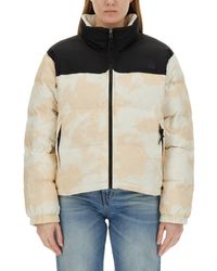The North Face - Down Jacket With Logo - Lyst