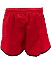 McQueen - Polyamide Swim Shorts Swimwear - Lyst