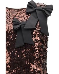 Ganni - Midi Dress Sequin Recycled Polyester - Lyst