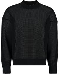 Gcds - Long Sleeve Crew-neck Sweater - Lyst