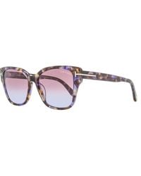 Tom Ford - Elsa Sunglasses Tf1108 55Z 55Mm Ft1108 Plastic (Acetate) - Lyst
