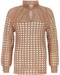 Valentino Garavani - Crochet Sweater - Lyst