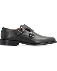 Bruno Magli - Leather Monk-Strap Shoes - Lyst